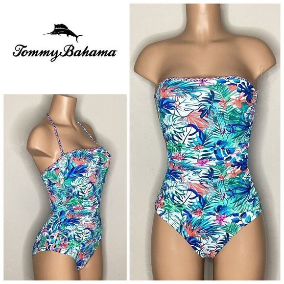 New. Tommy Bahama tropical swimsuit. Size 6. Retails $149